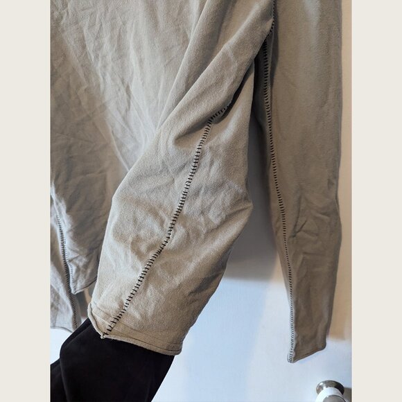 SARAH PACINI - Snap button collared sweater - Sz 02 - Picture 6 of 8